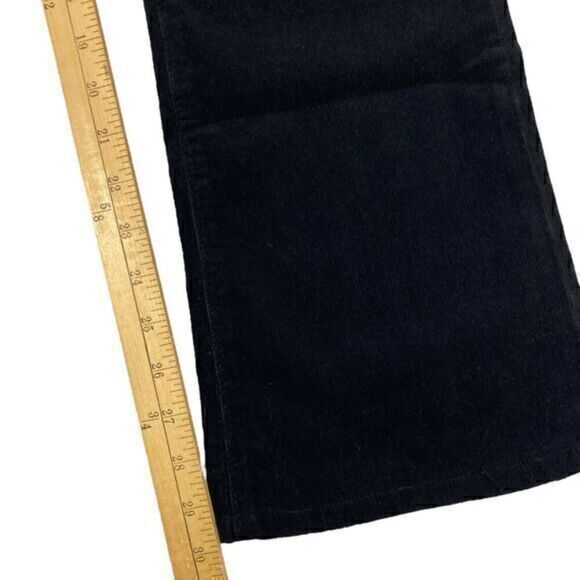 Adriano Goldschmied Maternity Jeans Womens 31 Black Corduroy Pea in a Pod Pants - Picture 12 of 14